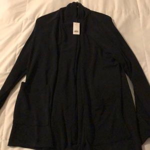 Banana republic black cardigan
